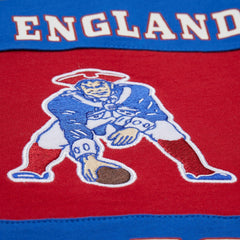 New England Patriots Retro Colorblock Tank Top Royal - Mitchell & Ness
