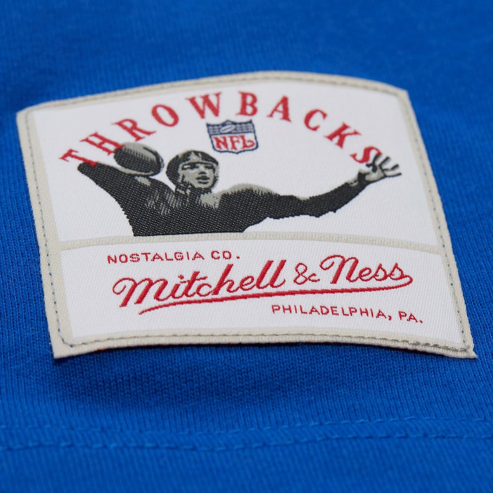 New England Patriots Retro Colorblock Tank Top Royal - Mitchell & Ness
