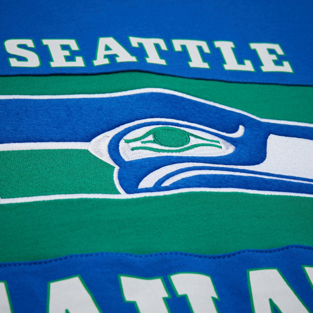 Seattle Seahawks Retro Colorblock Tank Top Royal - Mitchell & Ness