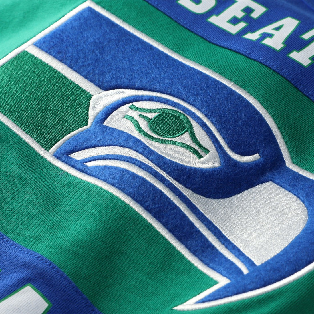 Seattle Seahawks Retro Colorblock Tank Top Royal - Mitchell & Ness