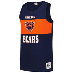 Chicago Bears Retro Colorblock Tank Top Navy - Mitchell & Ness
