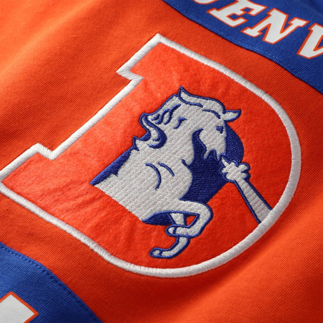 Denver Broncos Retro Colorblock Tank Top Royal - Mitchell & Ness