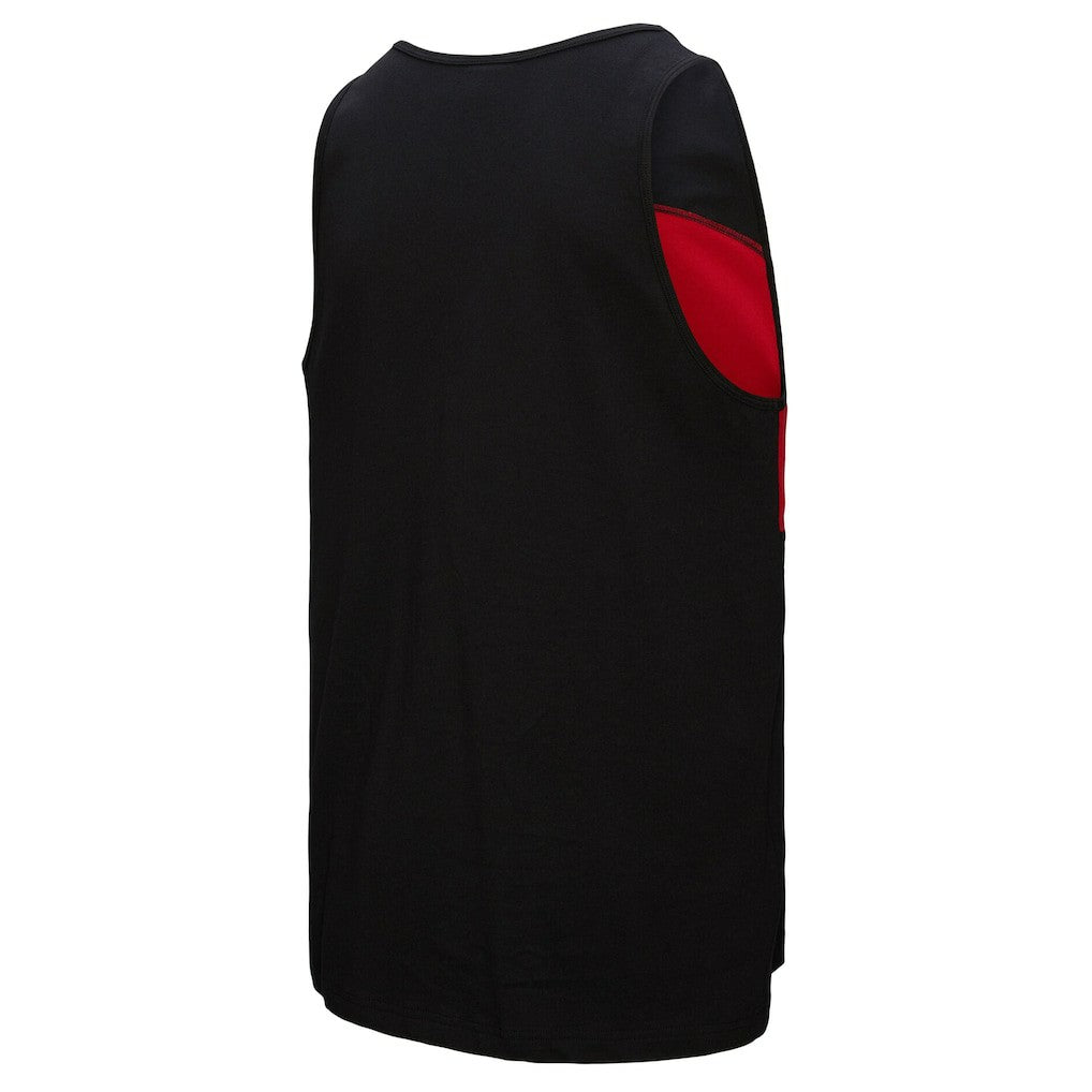 Kansas City Chiefs Retro Colorblock Tank Top Black - Mitchell & Ness