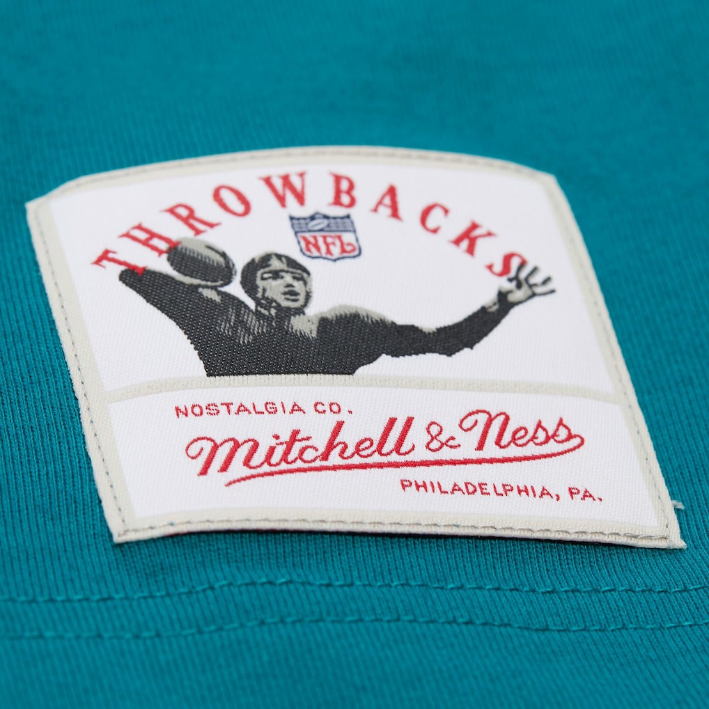 Miami Dolphins Retro Colorblock Tank Top Aqua - Mitchell & Ness