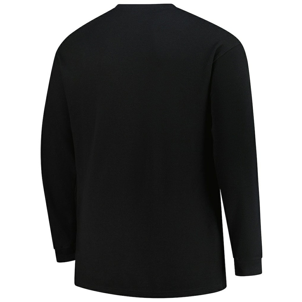Atlanta Falcons Big & Tall Throwback Thermal Long Sleeve T-Shirt Black - Fanatics