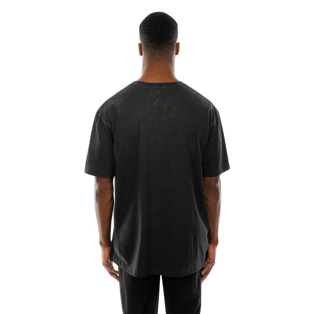 Minnesota Vikings New Era Retro Logo Enzyme Washed Oversized T-Shirt Black - NFL
