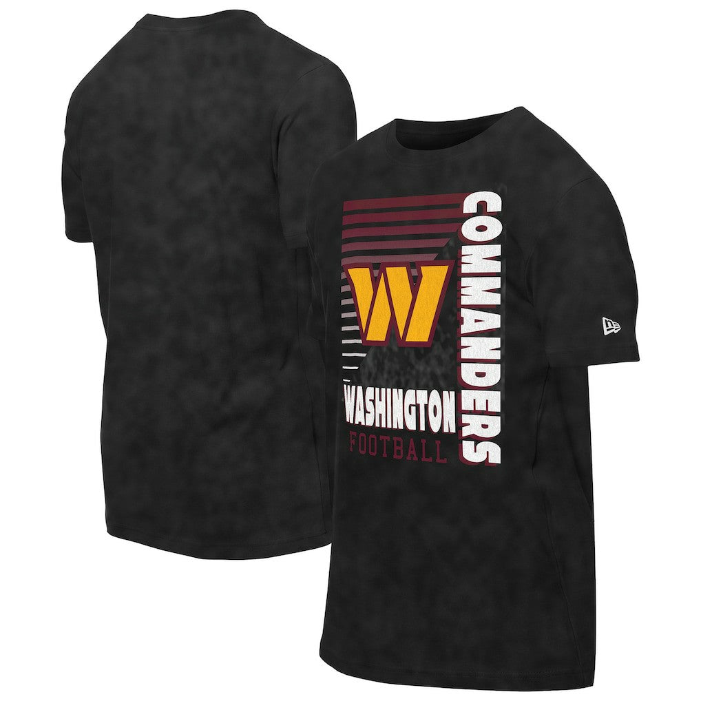Washington Commanders New Era Enzyme Washed Oversized T-Shirt Black - NFL