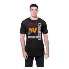 Washington Commanders New Era Enzyme Washed Oversized T-Shirt Black - NFL