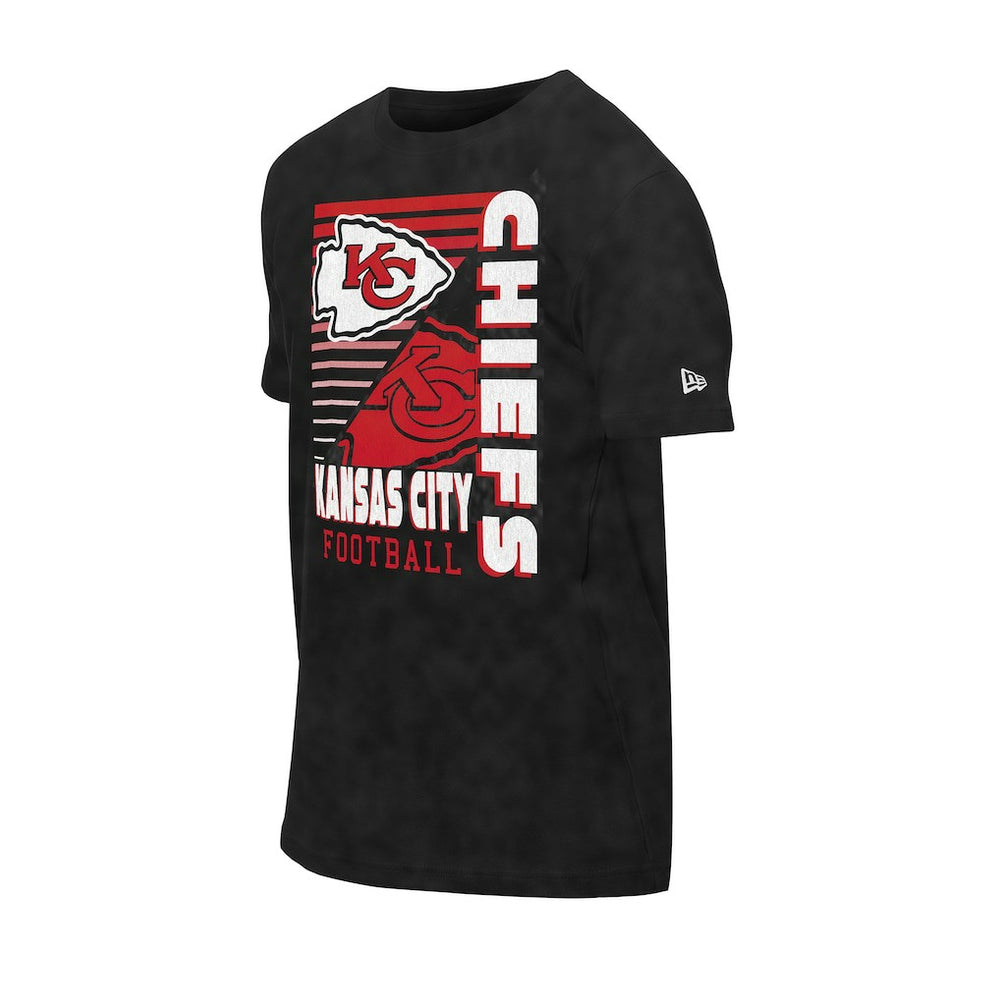 Kansas City Chiefs New Era Enzyme Washed Oversized T-Shirt Black - NFL