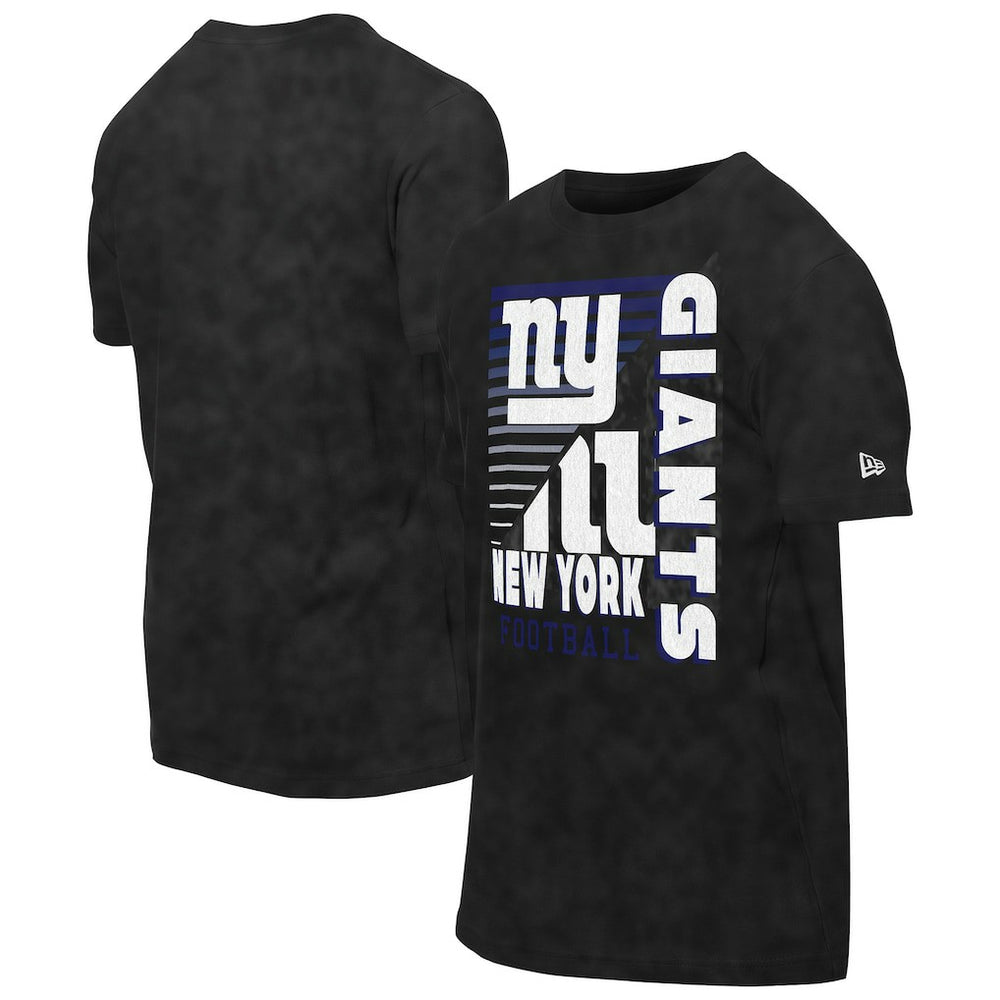 New York Giants New Era Enzyme Washed Oversized T-Shirt Black - NFL