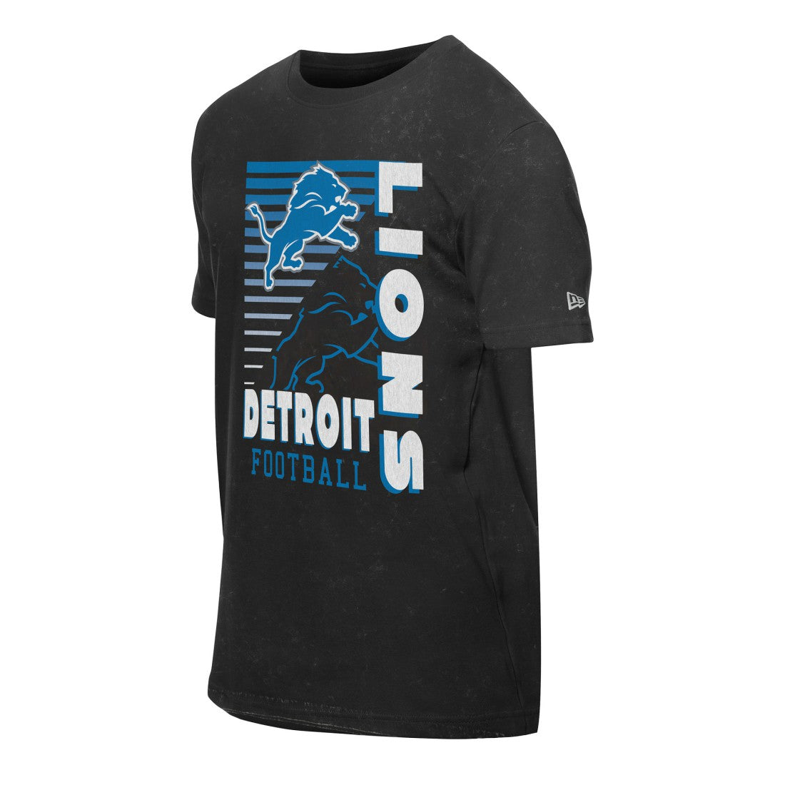 Detroit Lions New Era Enzyme Washed Oversized T-Shirt Black - NFL