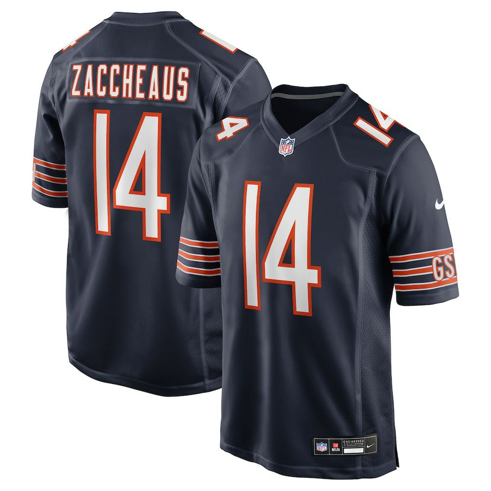 Olamide Zaccheaus Chicago Bears Team Game Jersey Navy - Nike