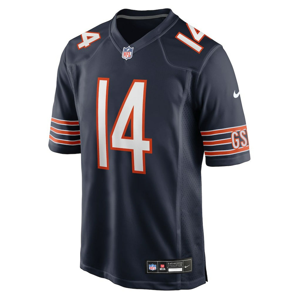 Olamide Zaccheaus Chicago Bears Team Game Jersey Navy - Nike