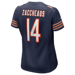 Olamide Zaccheaus Chicago Bears Women's Team Game Jersey Navy - Nike
