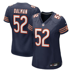 Drew Dalman Chicago Bears Women's Team Game Jersey Navy - Nike