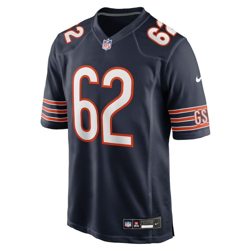 Joe Thuney Chicago Bears Team Game Jersey Navy - Nike