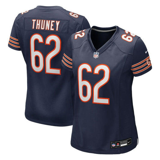 Joe Thuney Chicago Bears Women's Team Game Jersey - Navy | NFL Jerseys