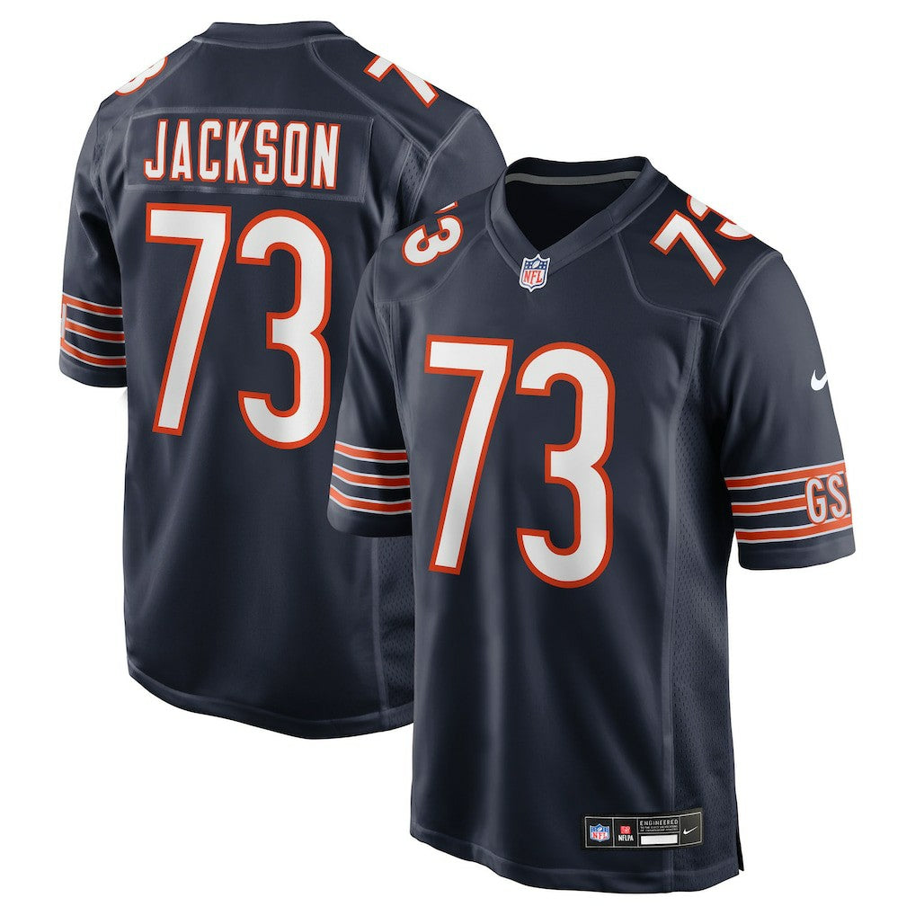 Jonah Jackson Chicago Bears Team Game Jersey Navy - Nike