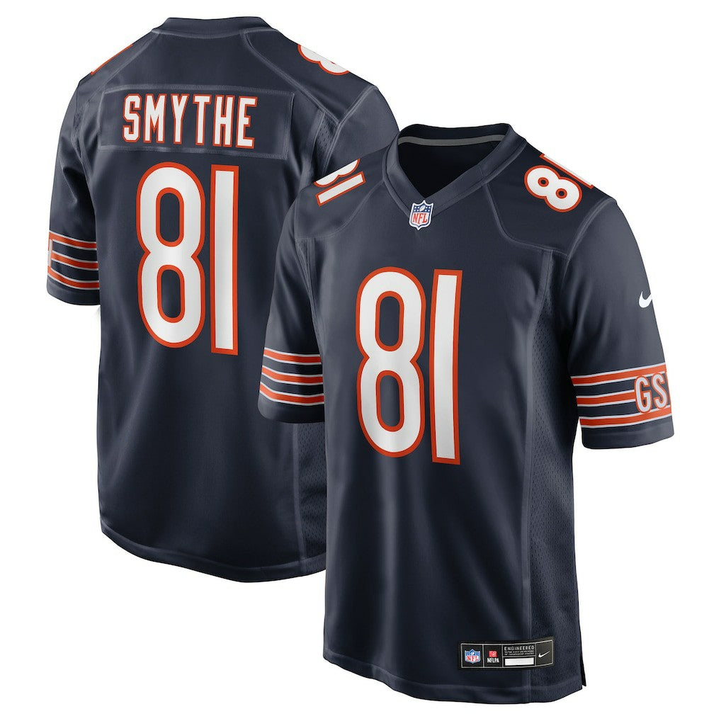 Durham Smythe Chicago Bears Team Game Jersey Navy - Nike