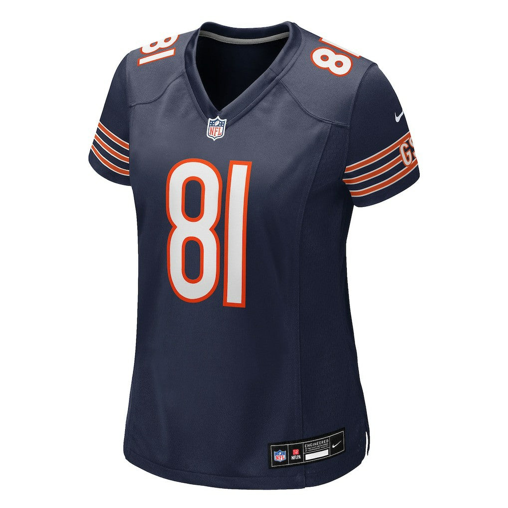 Durham Smythe Chicago Bears Women's Team Game Jersey Navy - Nike