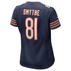 Durham Smythe Chicago Bears Women's Team Game Jersey Navy - Nike