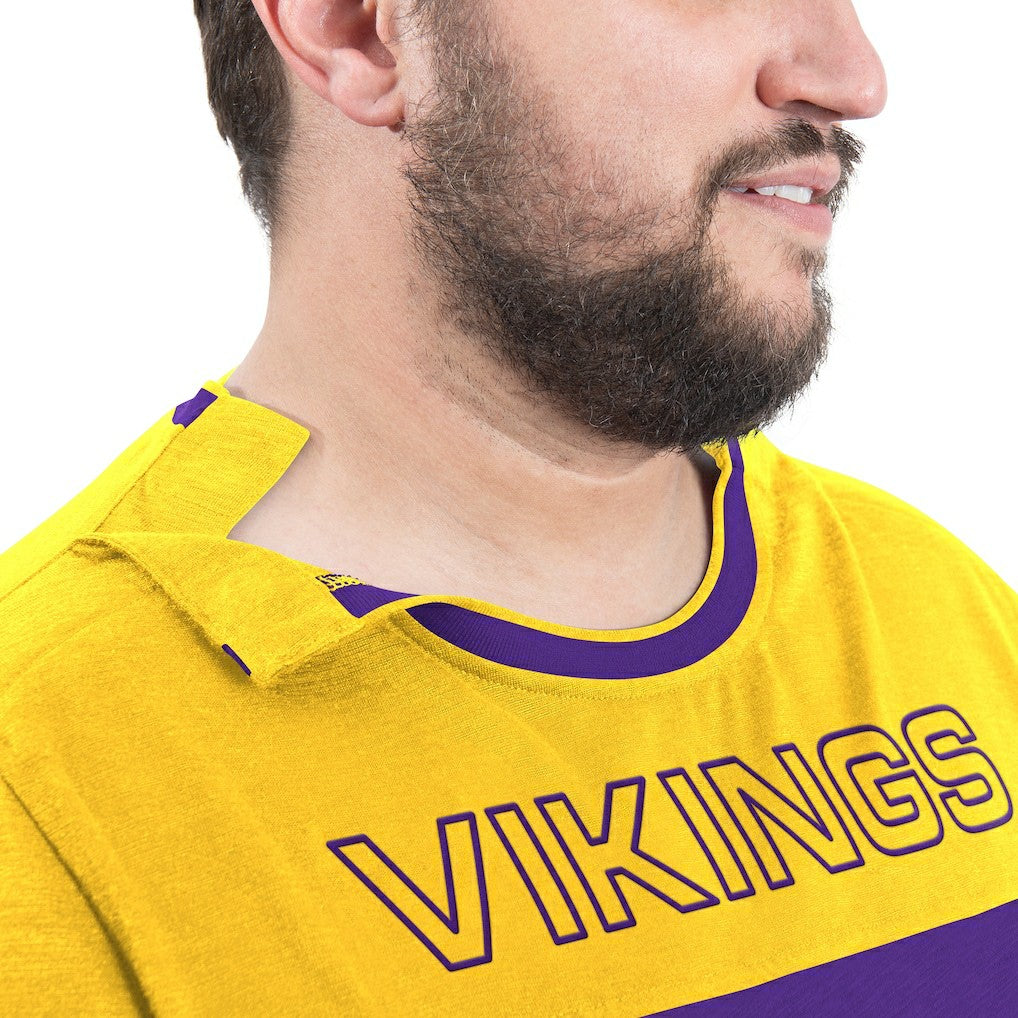 Minnesota Vikings G-III Sports by Carl Banks Adaptive Outlast Long Sleeve T-Shirt Purple/Gold - NFL