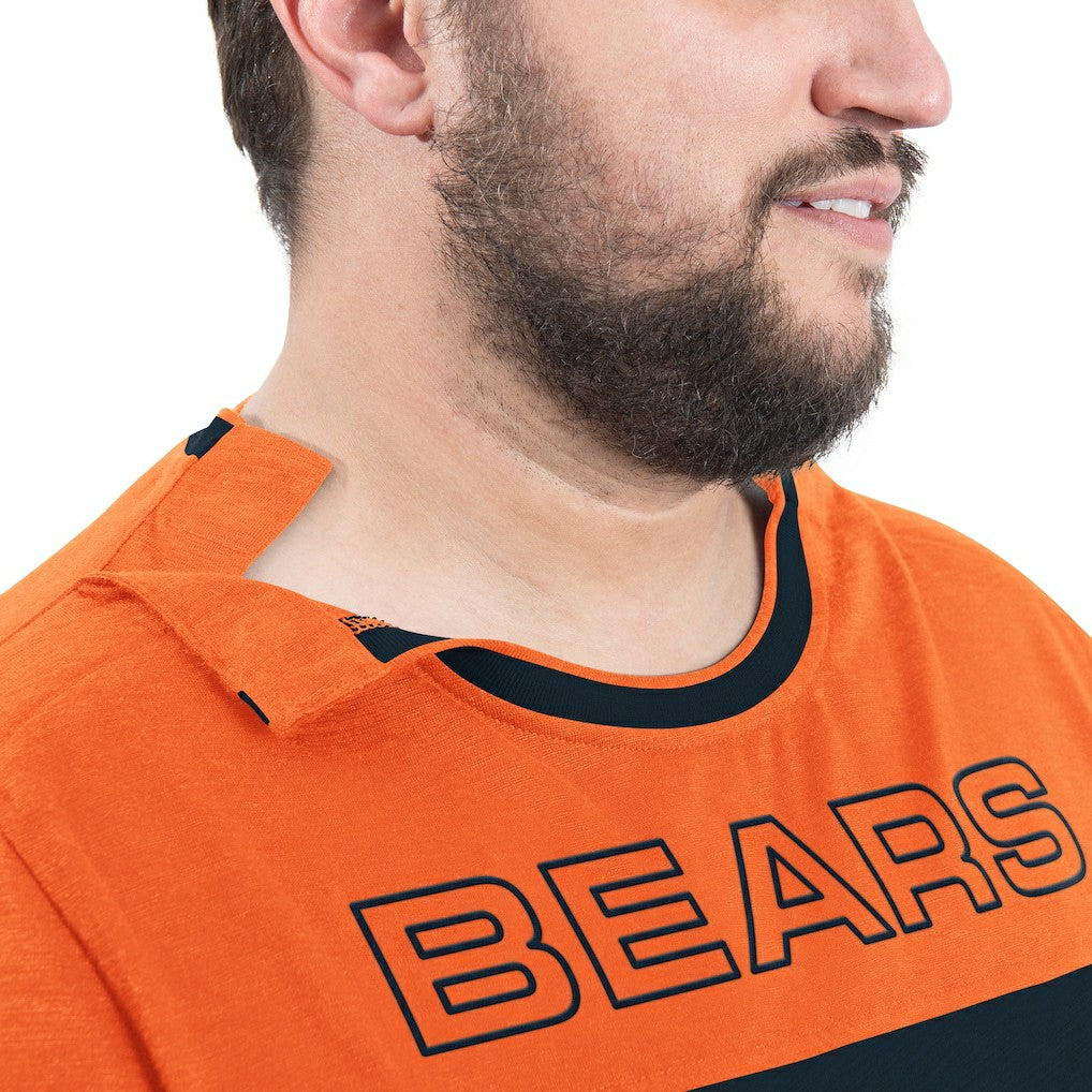 Chicago Bears G-III Sports by Carl Banks Adaptive Outlast Long Sleeve T-Shirt Navy/Orange - NFL