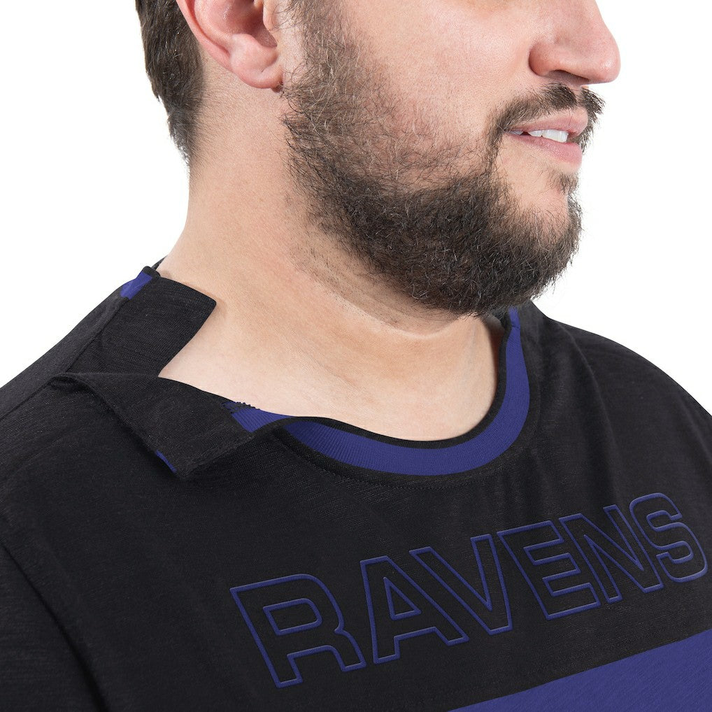 Baltimore Ravens G-III Sports by Carl Banks Adaptive Outlast Long Sleeve T-Shirt Purple/Black - NFL