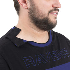 Baltimore Ravens G-III Sports by Carl Banks Adaptive Outlast Long Sleeve T-Shirt Purple/Black - NFL