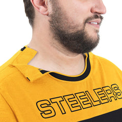 Pittsburgh Steelers G-III Sports by Carl Banks Adaptive Outlast Long Sleeve T-Shirt Black/Gold - NFL