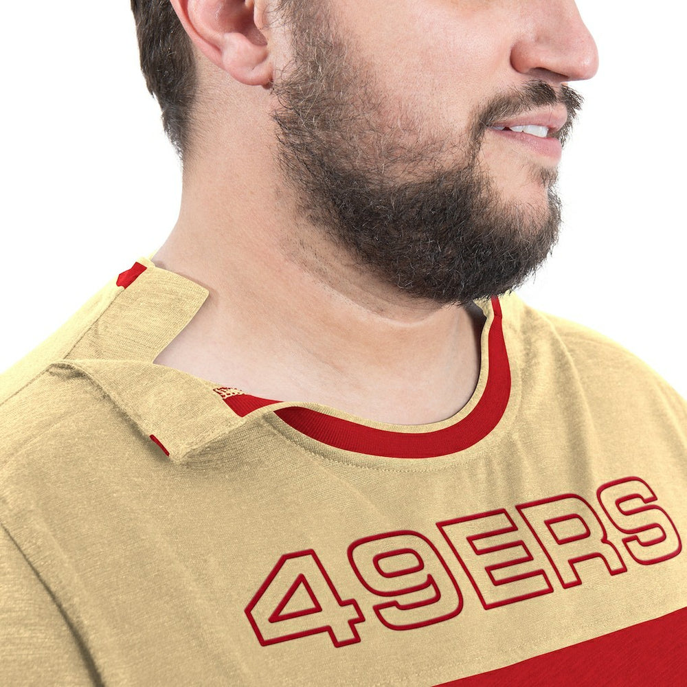 San Francisco 49ers G-III Sports by Carl Banks Adaptive Outlast Long Sleeve T-Shirt Scarlet/Gold - NFL