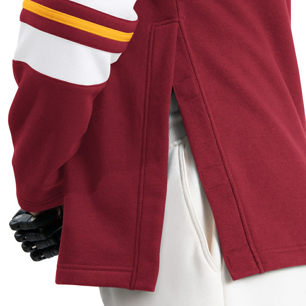 Washington Commanders G-III Sports by Carl Banks Adaptive Lord Stanley Crewneck Sweatshirt Burgundy - NFL