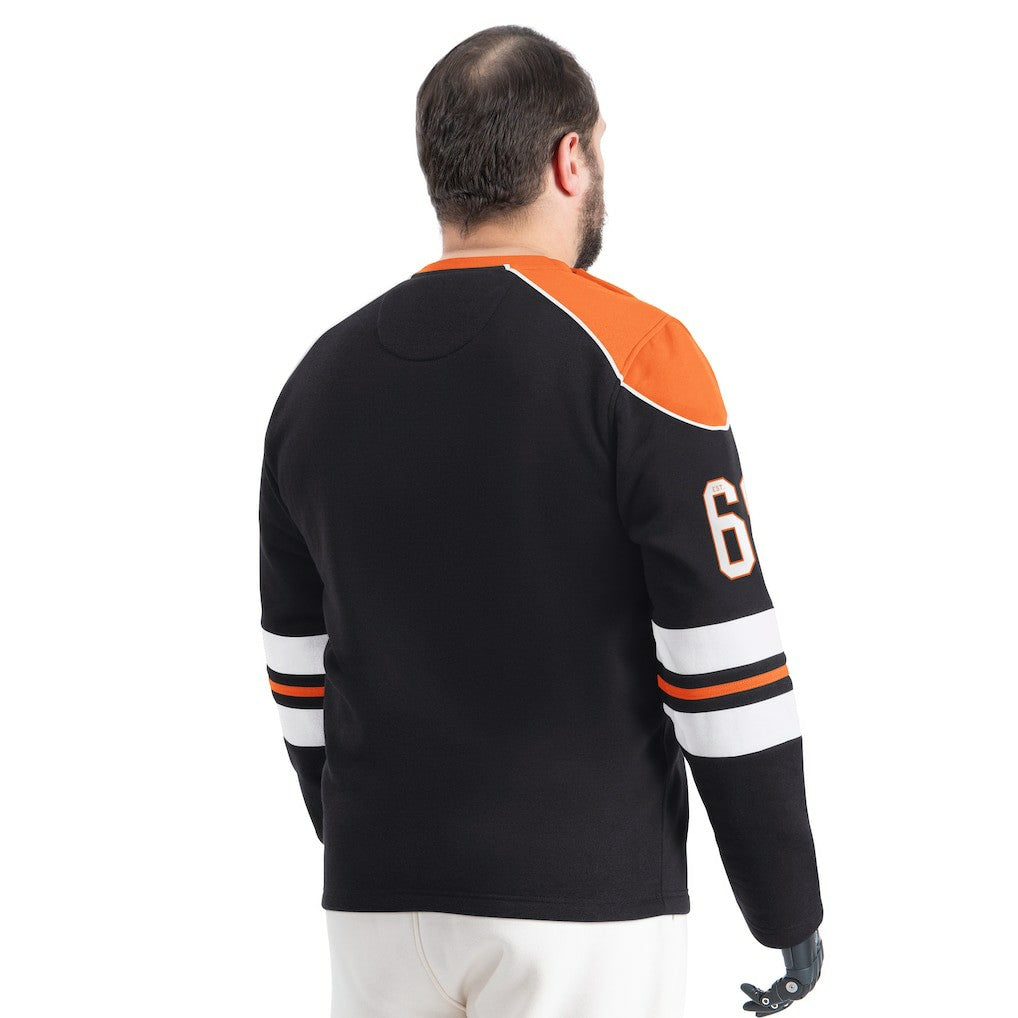 Cincinnati Bengals G-III Sports by Carl Banks Adaptive Lord Stanley Crewneck Sweatshirt Black - NFL