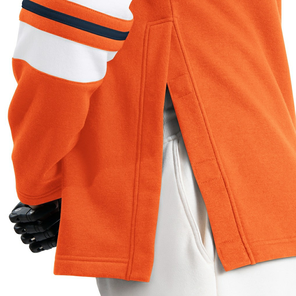 Denver Broncos G-III Sports by Carl Banks Adaptive Lord Stanley Crewneck Sweatshirt Orange - NFL
