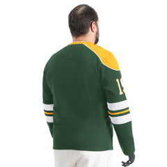 Green Bay Packers G-III Sports by Carl Banks Adaptive Lord Stanley Crewneck Sweatshirt Green - NFL