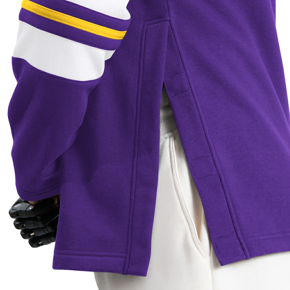 Minnesota Vikings G-III Sports by Carl Banks Adaptive Lord Stanley Crewneck Sweatshirt Purple - NFL