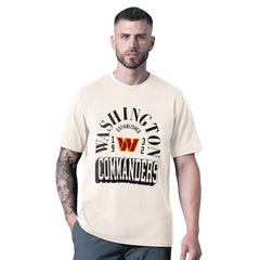 Washington Commanders MSX by Michael Strahan Whiteout Vintage T-Shirt White - NFL