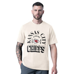 Kansas City Chiefs MSX by Michael Strahan Whiteout Vintage T-Shirt White - NFL