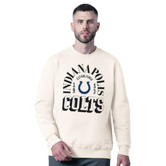 Indianapolis Colts MSX by Michael Strahan Whiteout Tri-Blend Sweatshirt White - NFL