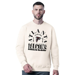 Atlanta Falcons MSX by Michael Strahan Whiteout Tri-Blend Sweatshirt White - NFL