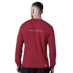 Washington Commanders MSX by Michael Strahan Forward Long-Sleeve T-Shirt Burgundy - NFL
