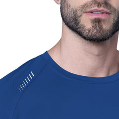 New York Giants MSX by Michael Strahan Forward Long-Sleeve T-Shirt Royal - NFL