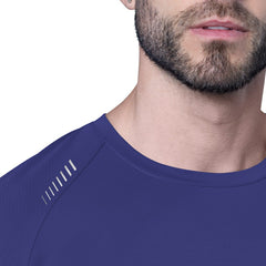 Baltimore Ravens MSX by Michael Strahan Forward Long-Sleeve T-Shirt Purple - NFL