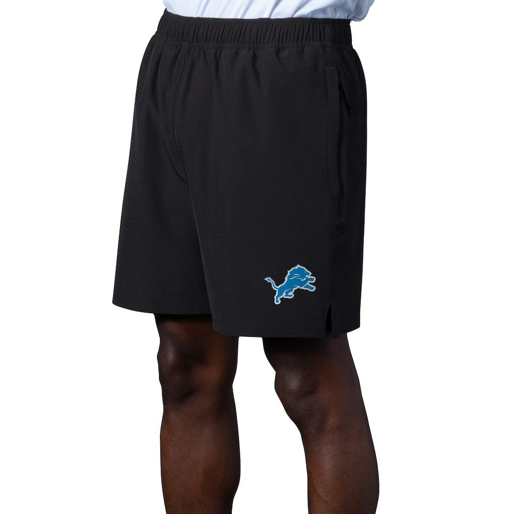Detroit Lions MSX by Michael Strahan Tryout Performance Shorts Black - NFL