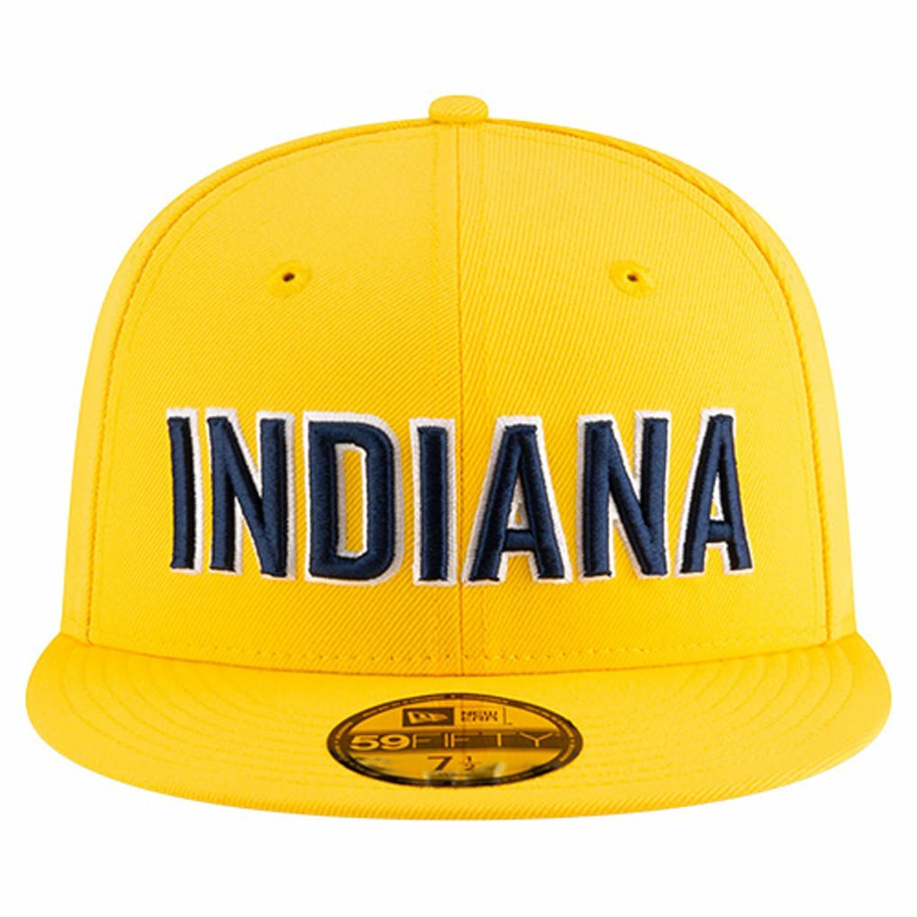 New Era - Indiana Pacers Statement Edition Jersey Hook 59Fifty Fitted Hat - Gold