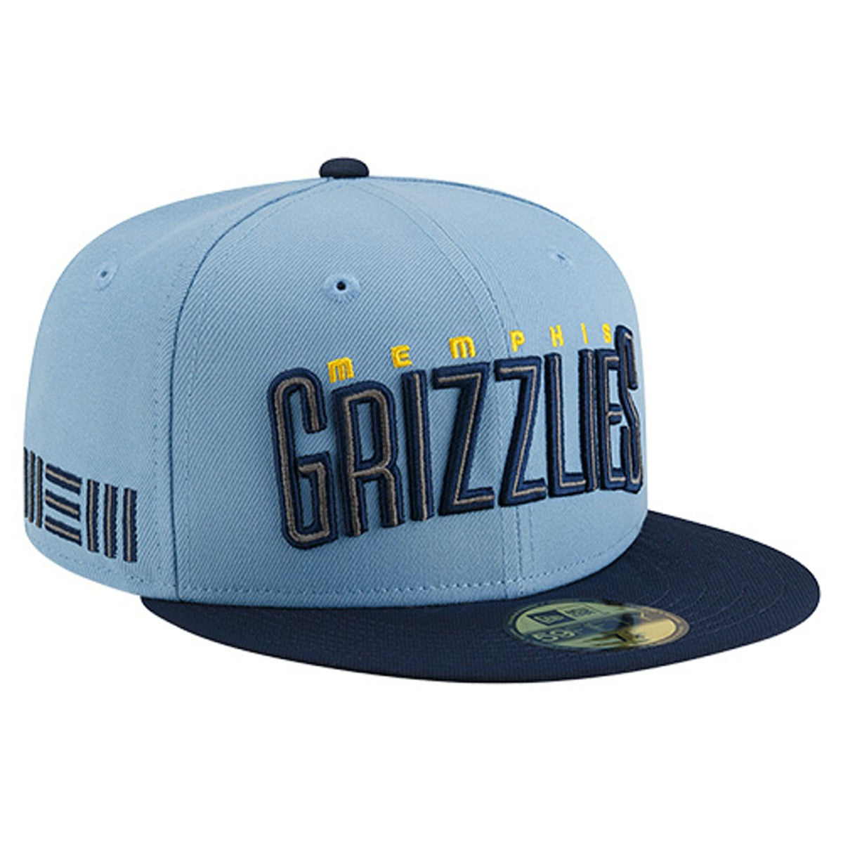 New Era - Memphis Grizzlies Statement Edition Jersey Hook 59Fifty Fitted Hat - Light Blue