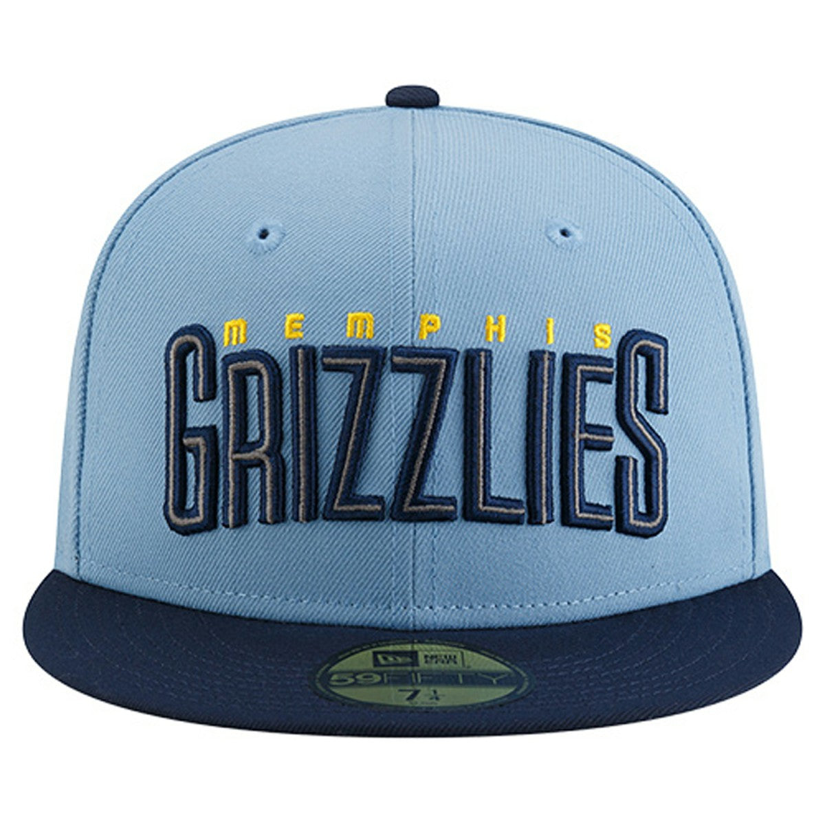 New Era - Memphis Grizzlies Statement Edition Jersey Hook 59Fifty Fitted Hat - Light Blue