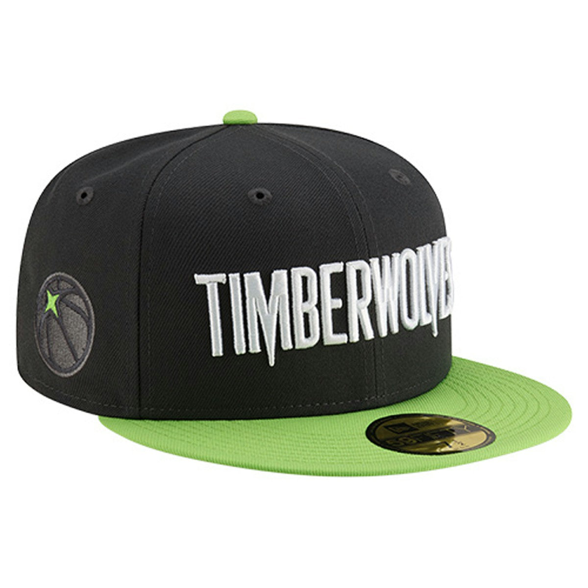 New Era - Minnesota Timberwolves Statement Edition Jersey Hook 59Fifty Fitted Hat - Charcoal