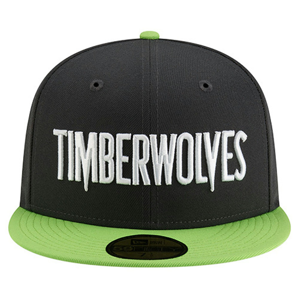 New Era - Minnesota Timberwolves Statement Edition Jersey Hook 59Fifty Fitted Hat - Charcoal