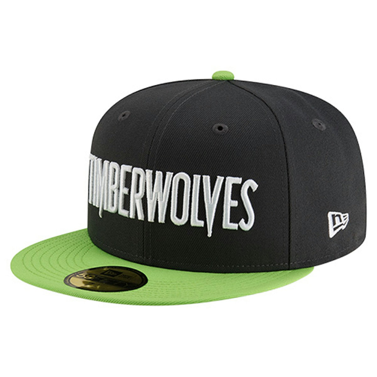 New Era - Minnesota Timberwolves Statement Edition Jersey Hook 59Fifty Fitted Hat - Charcoal